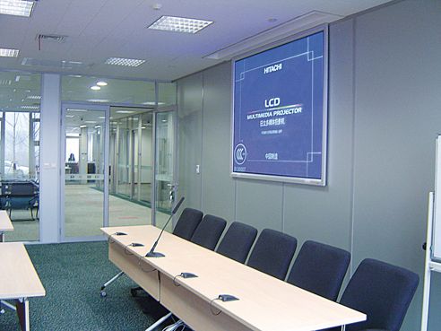 dnp оптический проекционный экран в конференц-зале dnp оптический проекционный экран в конференц-зале