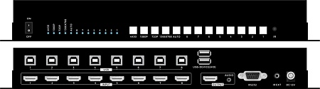 PAVRUS BH-SW-4K30-81AS-KVM
