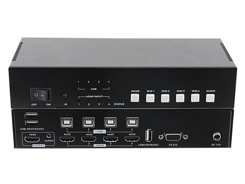 PAVRUS BH-SW-4K60-41KVM